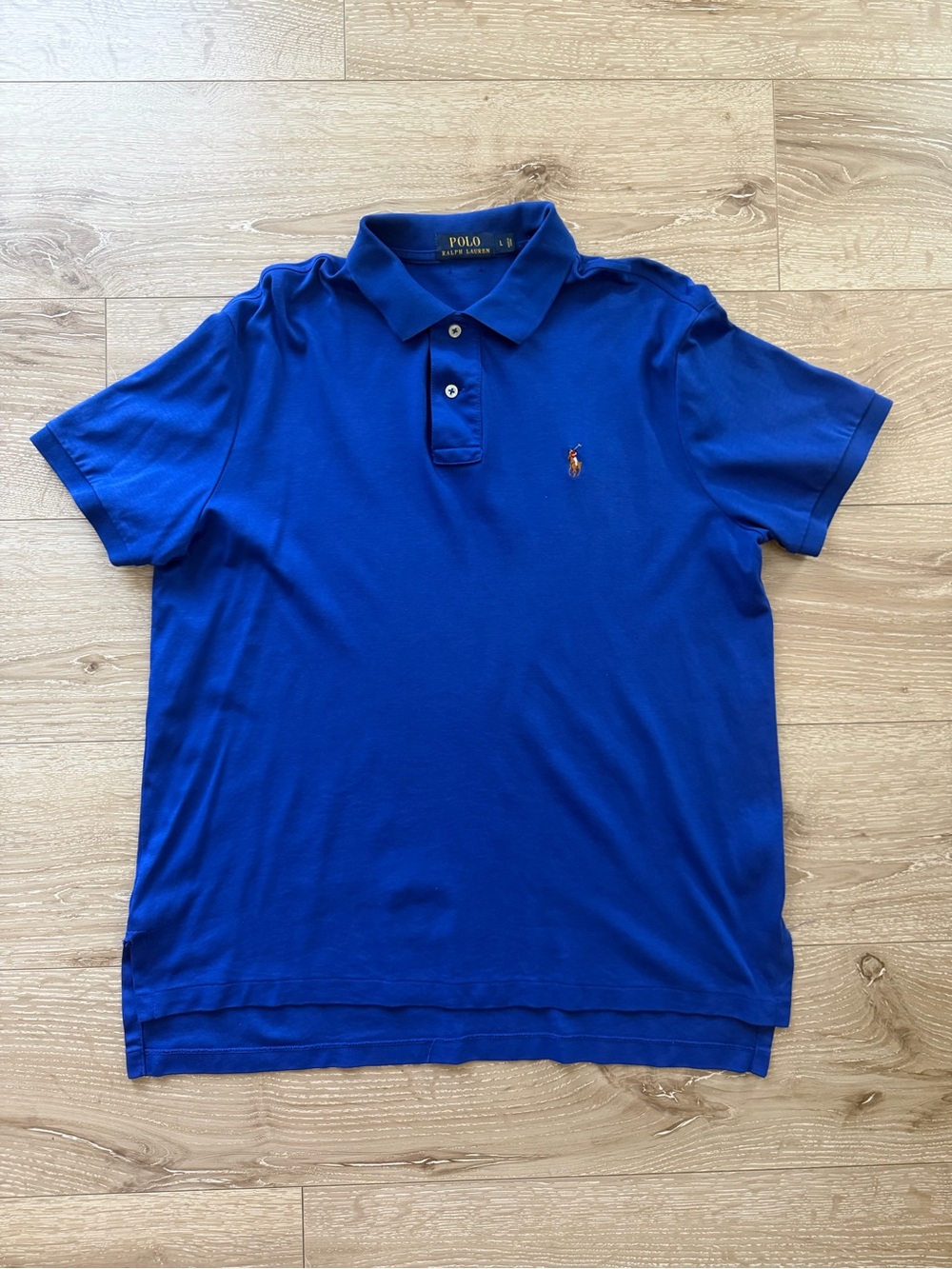 Polo by Ralph Lauren Blue Short-Sleeve Polo Shirt